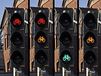 自転車専用信号